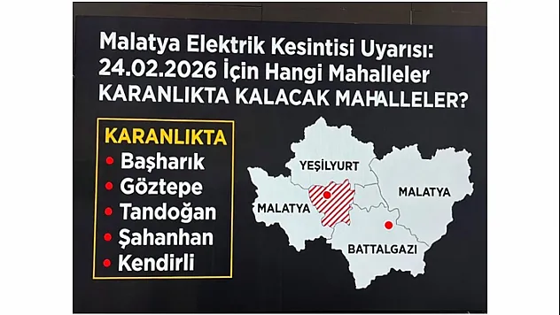Fırat EDAŞ'tan 24 Şubat İçin Kritik Duyuru: Yatırım ve Bakım Nedeniyle Elektrikler Kesilecek