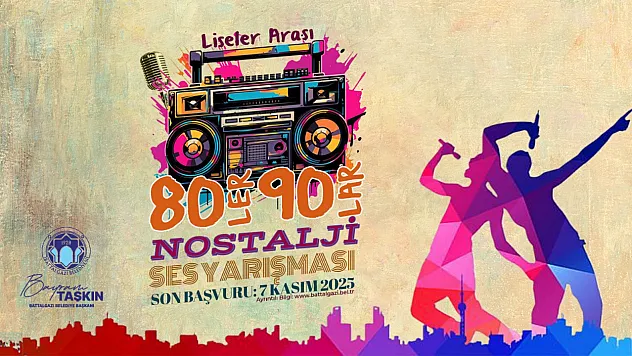 Gençler Mikrofon Başına! 80'ler 90'lar Nostaljisi Battalgazi'de