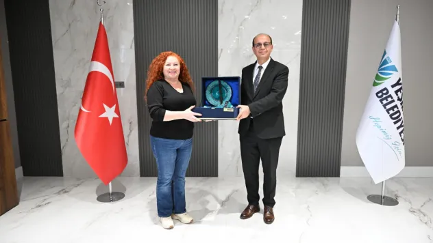 'Gençlik Ve Ailem' Temalı 1.Kısa Film Yarışması Konuklarından Başkan Geçit'e Ziyaret!