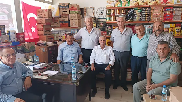 Gürkan, Darende'de dostlarıyla buluştu