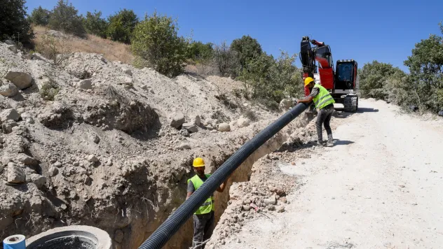 Gürkaynak Mahallesi Kanalizasyona Kavuştu