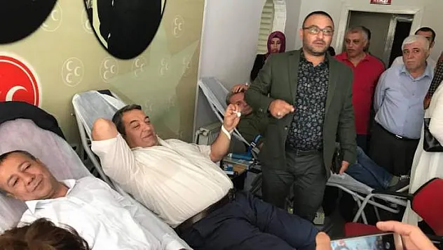 MHP Battalgazi'den Kan Bağışı Kampanyası