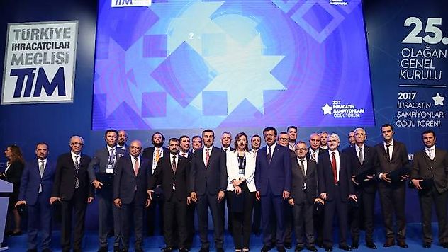 Egeli ihracat şampiyonlarına ödül yağmuru