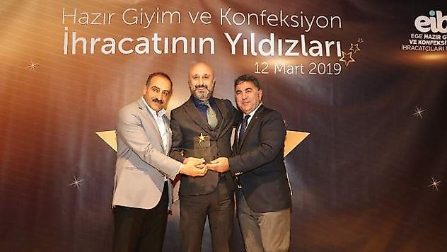 Hazırgiyim ihracatçıları ödüllendirildi