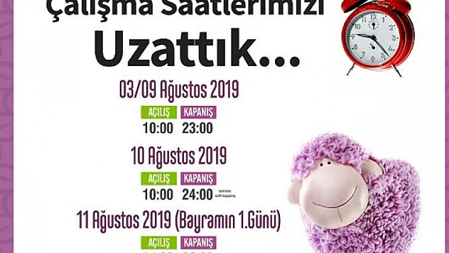 MalatyaPark'ta Bayram Alışverişinin Keyfi Uzadı