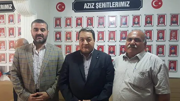 MHP Teşkilatı Şehit Ve Gazi Derneklerine Ziyaretlerine Devam Etti