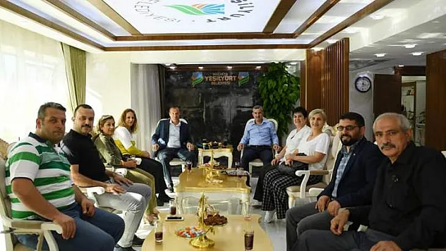 Eski Malatya Aşkı Grubu'ndan Başkan Çınar'a Ziyaret