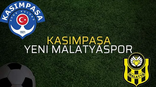 Kasımpaşa - BtcTurk Yeni Malatyaspor: 2-2