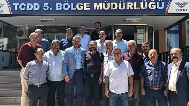 Başkan Avşar'dan TCDD.5.Bölge Müdürlüğüne Ziyaret