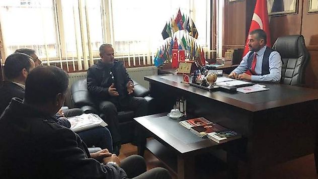 Demard Derneği'nden Mhp'ye Ziyaret
