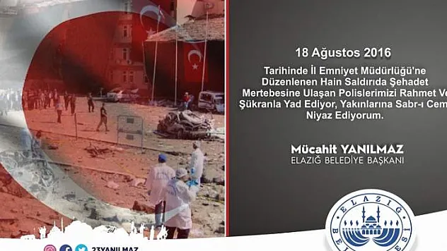 Başkan Yanılmaz 'Hainler Emellerine Hiçbir Zaman Ulaşamayacak'