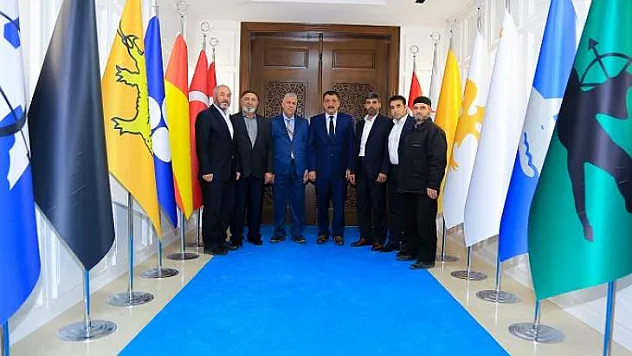 SP Battalgazi Merkez İlçe Başkanı Göğüs, Başkan Gürkan İle Biraraya Geldi