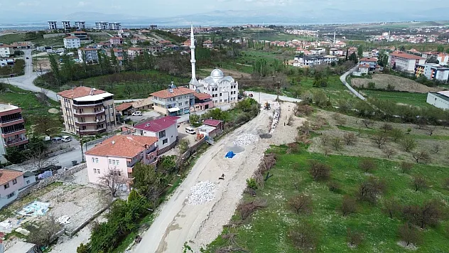 Hanımınçiftliği'ne 950 Metrelik Taş Duvar