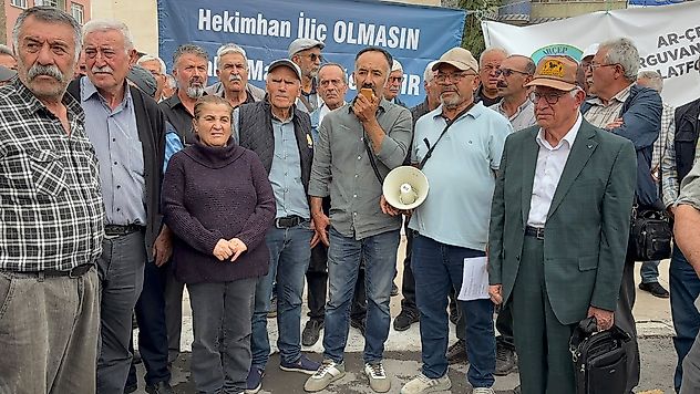 Hekimhan'da Maden Tepkisi