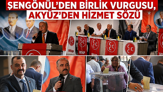Hekimhan'da MHP Kongresi: Birlik Mesajları Eşliğinde Yeniden Seçildi