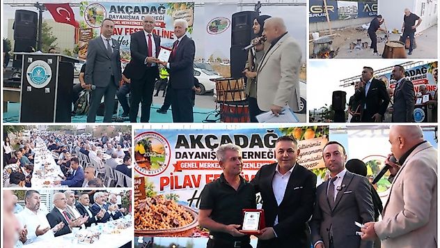 Hemşehriler Akçadağ Pilav Şenliği'nde Buluştu