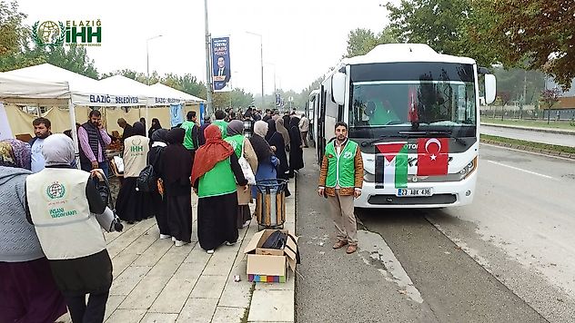 İHH'nın Özgürlük Konvoyu Yola Çıktı