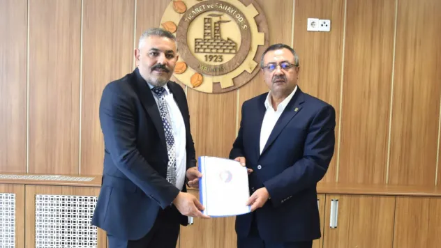 İl Başkanı Bakan, MTSO Başkanı Sadıkoğlu ve Yönetimiyle Bir Araya Geldi