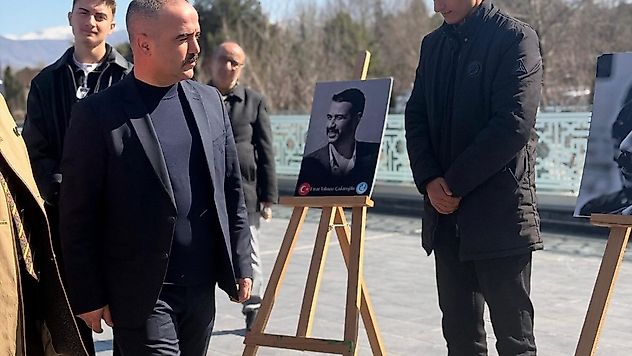 İnönü Üniversitesi'nde Ülkücü Şehit Fırat Yılmaz Çakıroğlu İçin Anma Programı