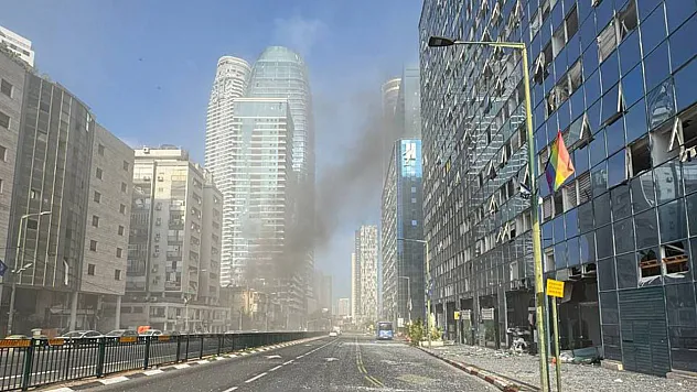 İran, siyonist rejimi yine vurdu