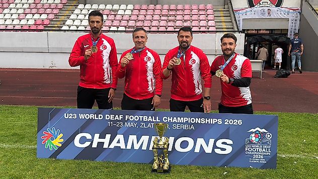 İşitme Engelliler U23 Millî Takımı Namağlup Dünya Şampiyonu Oldu