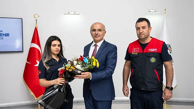 İtfaiye Daire Başkanlığı'ndan Başkan Er'e Ziyaret