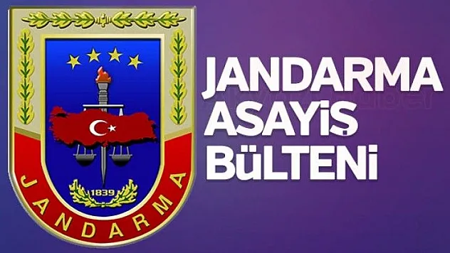 Jandarma Asayiş Bülteni