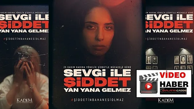 Kadem '25 Kasım Kadına Şiddetle Mücadele Günü'nde 'Sevgi İle Şiddet Yan Yana Gelmez' Dedi