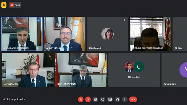 Kalite Güvence Sisteminde Risk Yönetimi ve Doğal Afetler Toplantısı Yapıldı