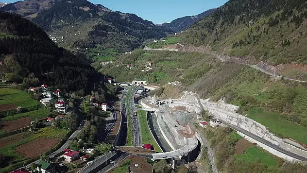Karadeniz'in Sembolü Zigana Tüneli 1 Yaşında
