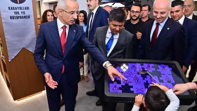 Karayolları 100. Yıl Kütüphanesi Açıldı