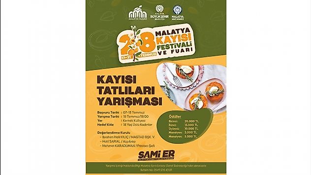 Kayısının En Tatlı Hâli Yarışacak