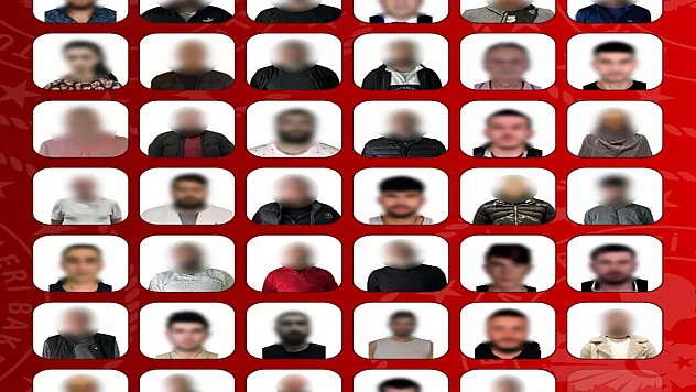 Kırmızı bültenle aranan 23 suçlu yakalandı