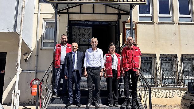 Kızılay Heyetinden Başkan Cömertoğlu'na Ziyaret