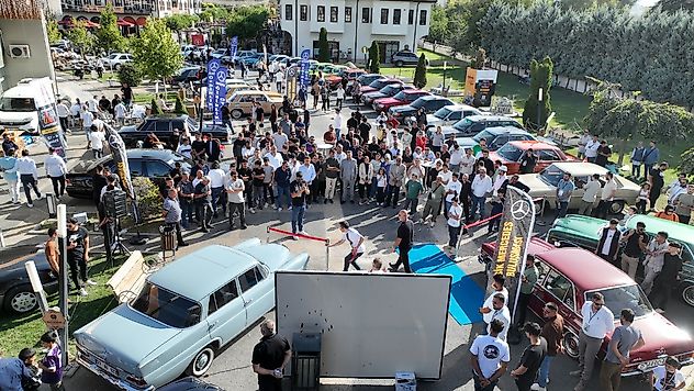 Klasik Mercedes Tutkunları Malatya'da Buluştu