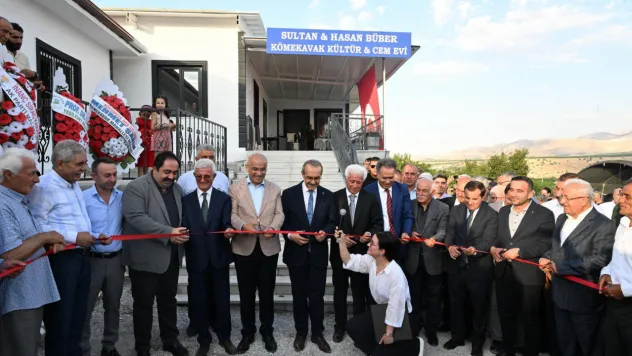 Kömekavak'ta Sultan-Hasan Büber kültür ve cem evi açıldı