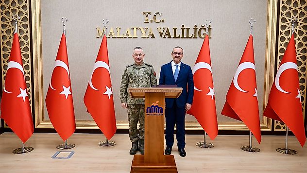 Korgeneral Gültekin Yaralı'dan Malatya Valisi Seddar Yavuz'a İlk Ziyaret