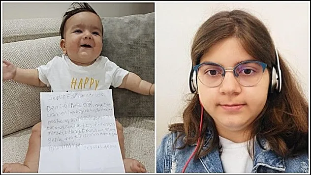 Küçük Sude Naz'dan anlamlı davranış