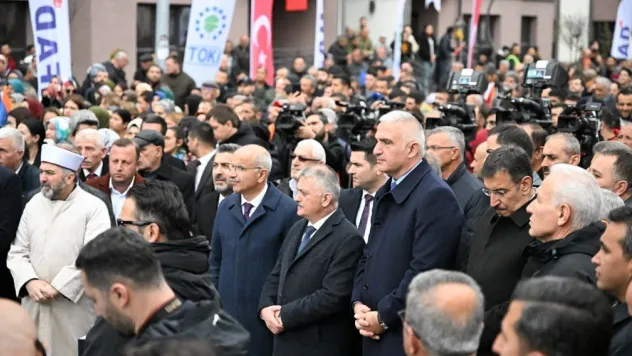Kültür ve Turizm Bakanı Mehmet Nuri Ersoy'dan İlimize Ziyaret