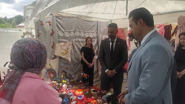 Kursiyerlerin El Emeği Eserleri Kuluncak'ta Beğeni Topladı