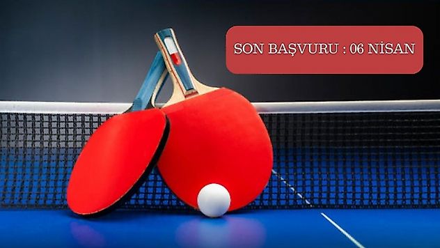 Kurumlar Arası Masa Tenisi Ligi İçin Başvurular Açıldı