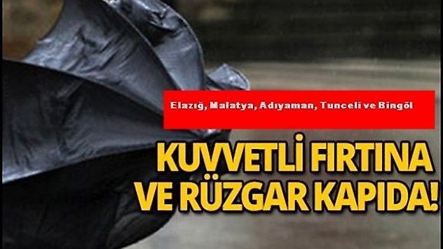 Kuvvetli Rüzgarlara Dikkat!