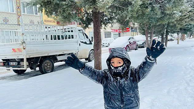 Lapa Lapa Kar Yağdı, Malatya Beyaza Büründü