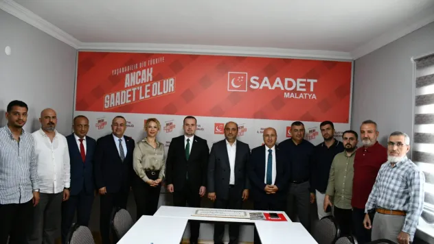 MAGİNDER'den Saadet Partisi'ne ziyaret