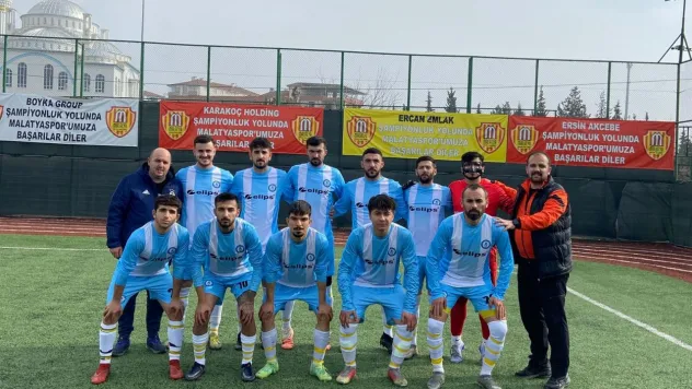 Malatya 1 Amatör Küme Futbol Ligi A Grubu Maçlarına Devam Edildi