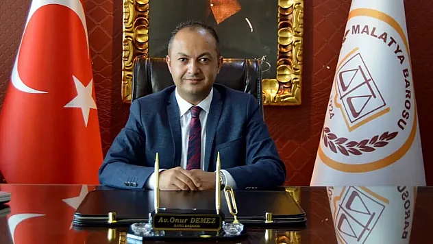 Malatya Barosu'ndan Yeni Adli Yıl Mesajı