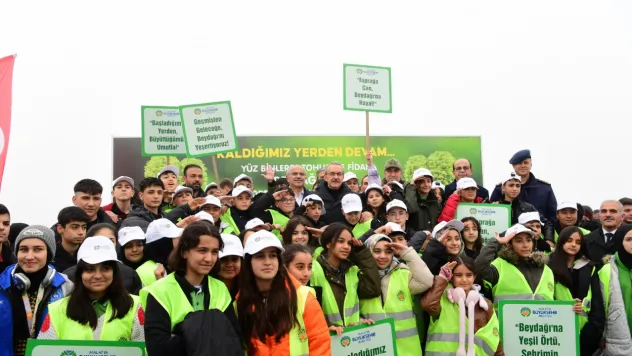 Malatya Büyükşehir Belediyesi'nden ağaçlandırma seferberliği