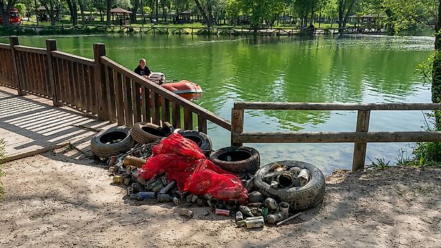Malatya Büyükşehir Belediyesi Ekipleri Orduzu Göleti'ni ve Çevresini Temizledi