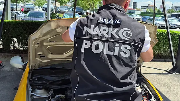 Malatya'da 202 kiloluk sentetik uyuşturucu engellendi