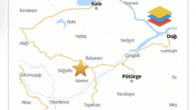 Malatya'da 3,2 Büyüklüğünde Deprem